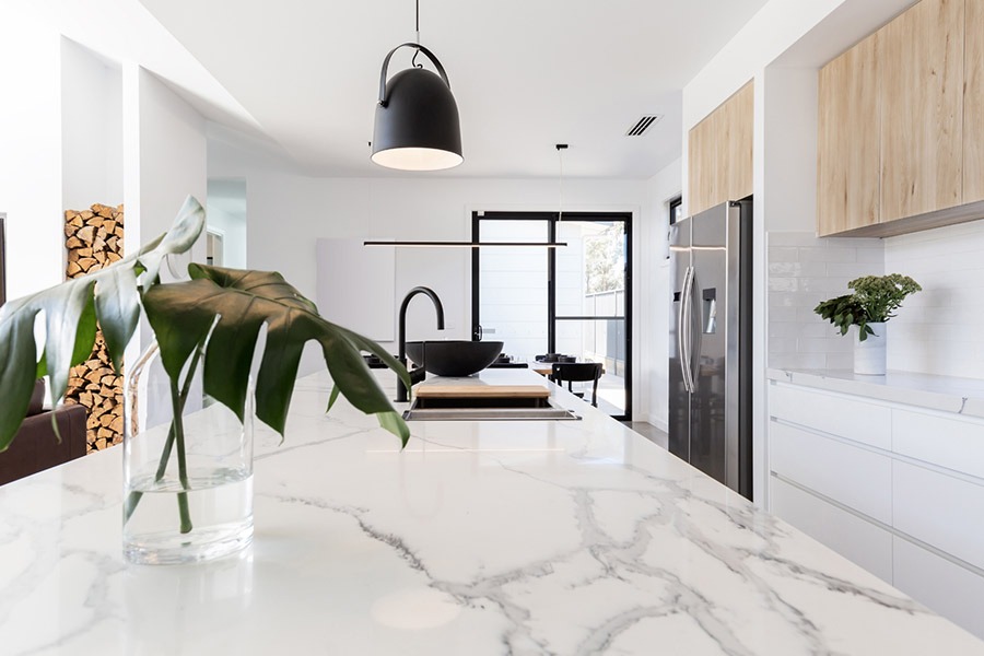 Custo Marble Benchtop | Featured Image for Custom Kitchen Benchtops